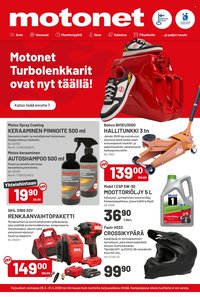 MOTONET tarjoukset - Turbolenkkarit ovat nyt täällä