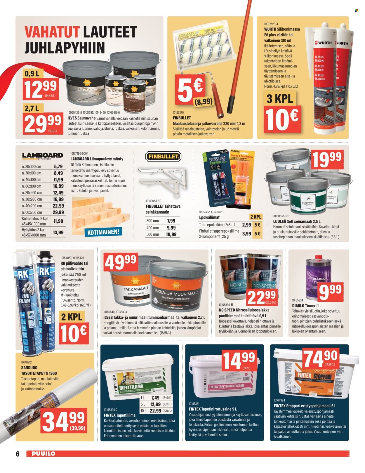 PUUILO tarjoukset - Puuiola kaikkeen arkeen (2025-11-10 - 2025-11-23)