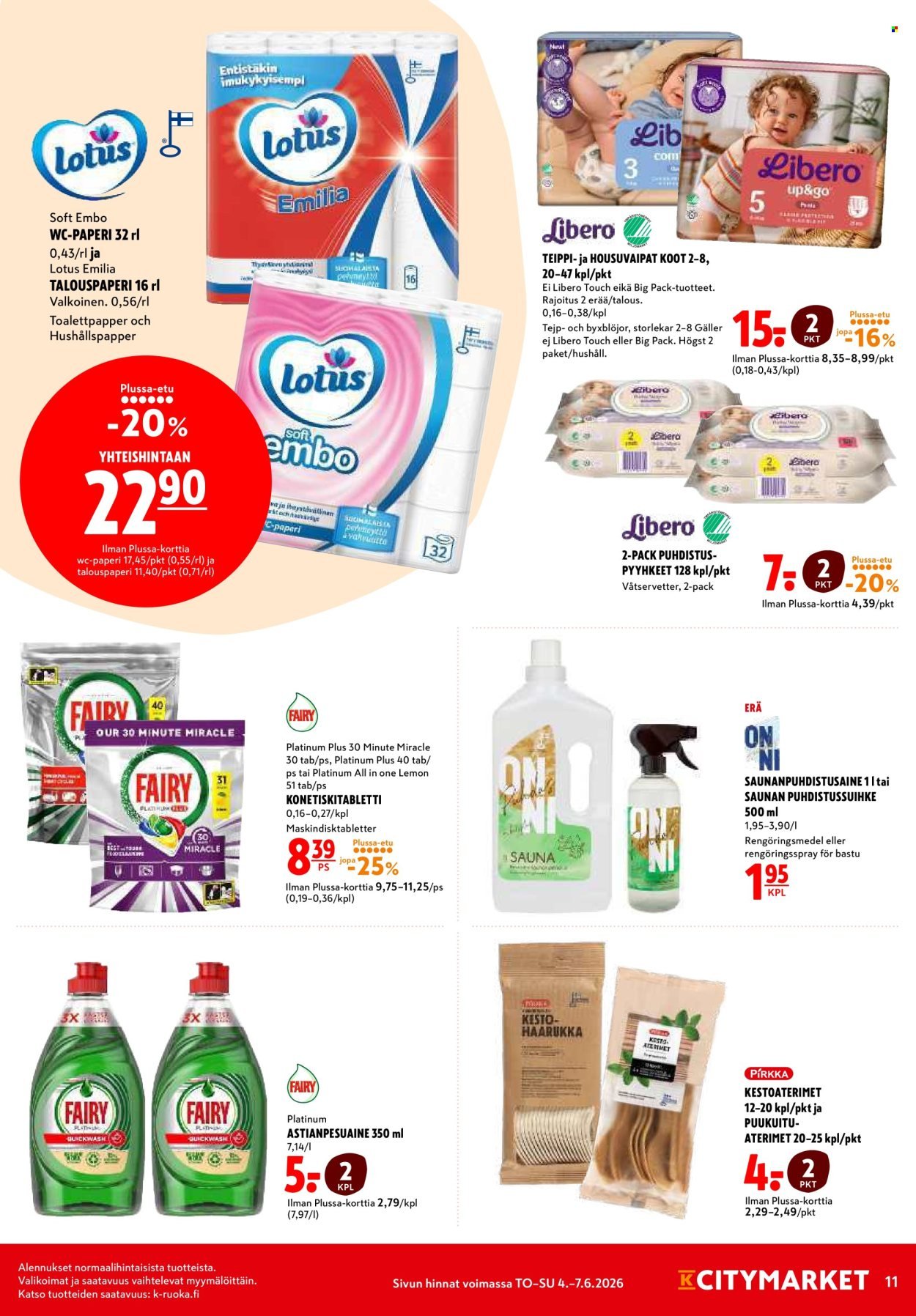 K-CITYMARKET tarjoukset - Alkaen TO 4.6.2026