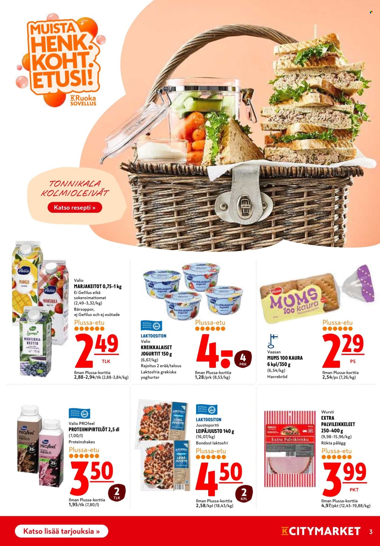 K-CITYMARKET tarjoukset - Alkaen TO 4.6.2026