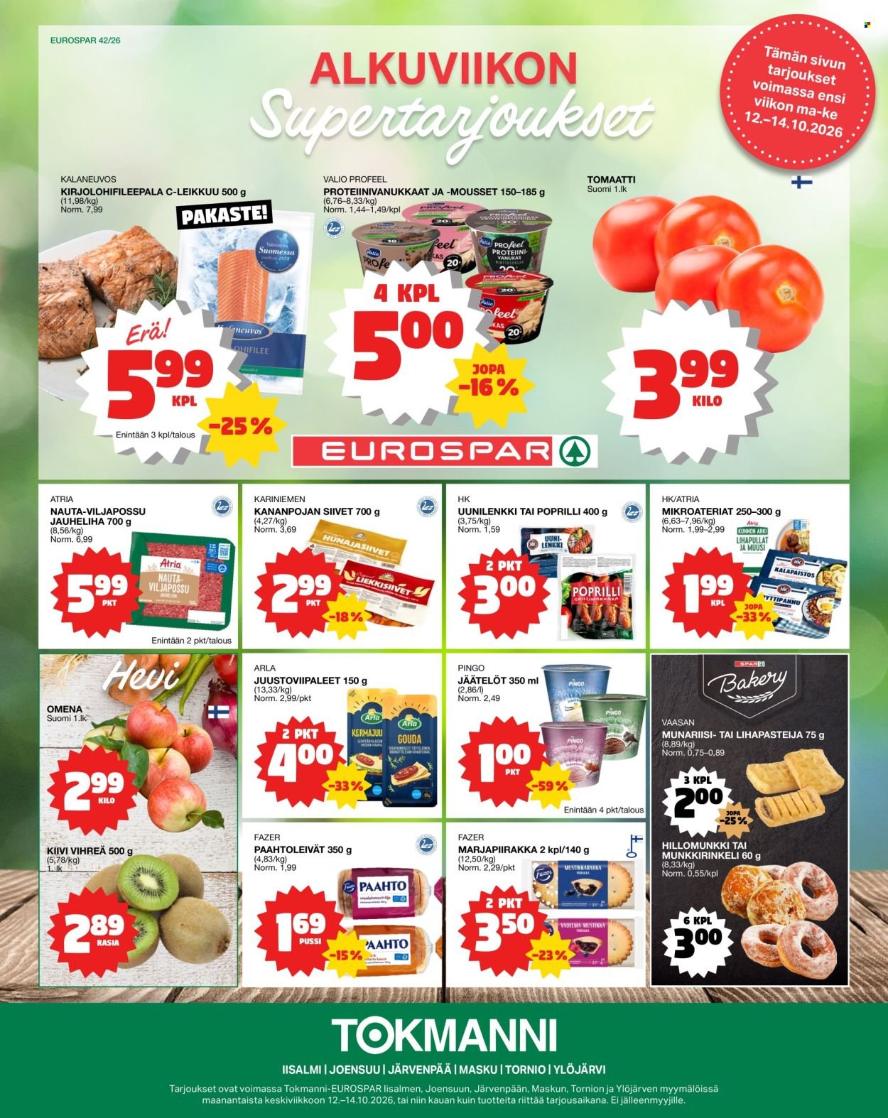 TOKMANNI tarjoukset - EUROSPAR