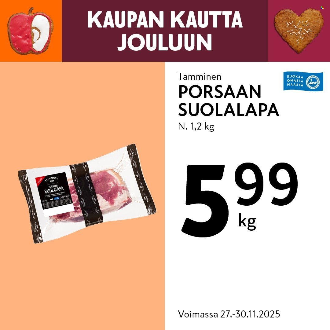 K-MARKET tarjoukset - Alkaen TO 27.11.2025