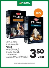 PRISMA tarjoukset - Alkaen KE 3.12.2025