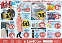 LÖYTÖTEX tarjoukset - Alkaen MA 22.12.2025