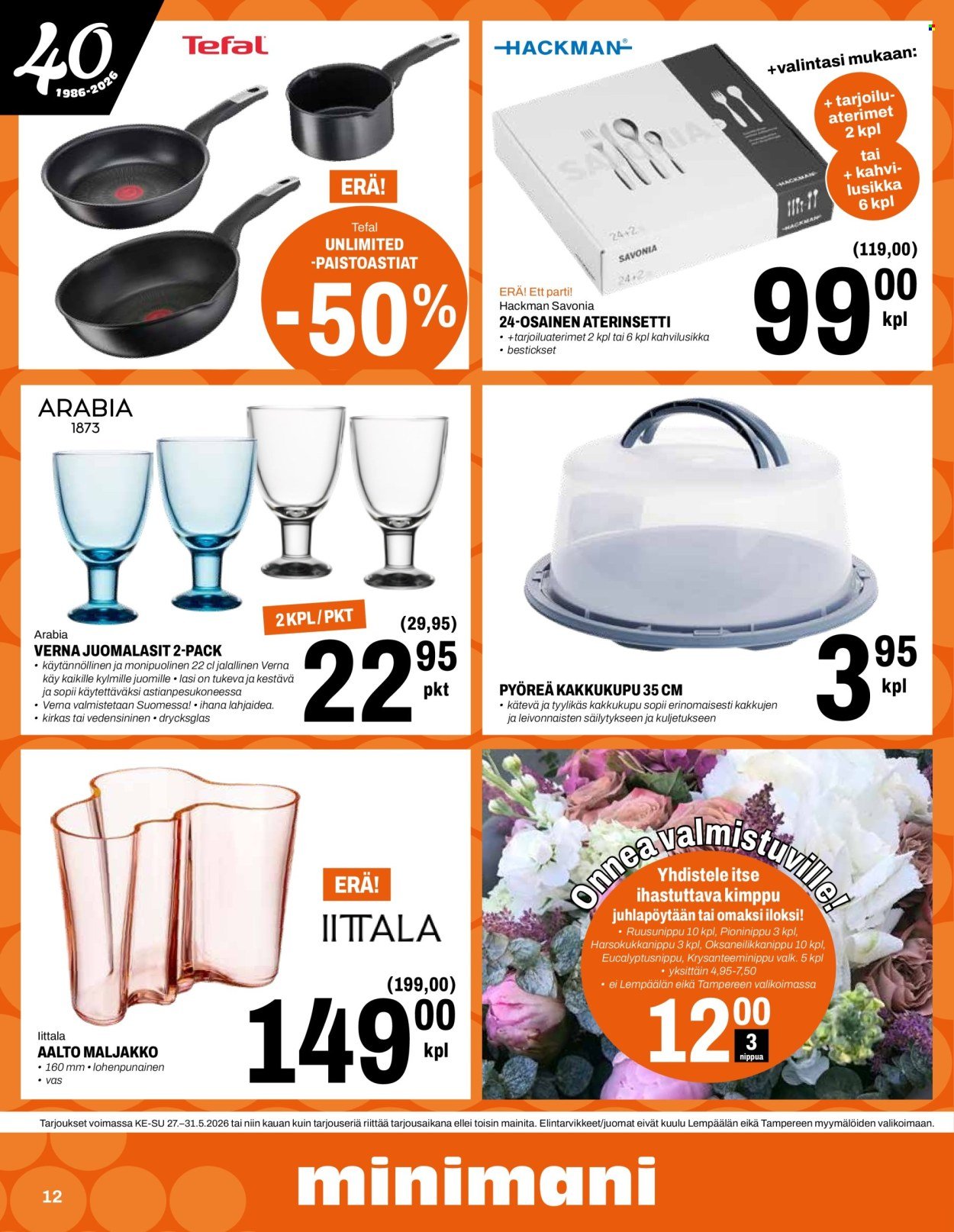 MINIMANI tarjoukset - Alkaen KE 27.5.2026