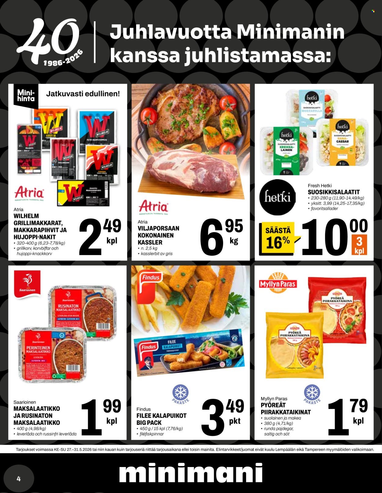 MINIMANI tarjoukset - Alkaen KE 27.5.2026