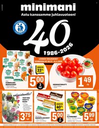 MINIMANI tarjoukset - Alkaen KE 27.5.2026