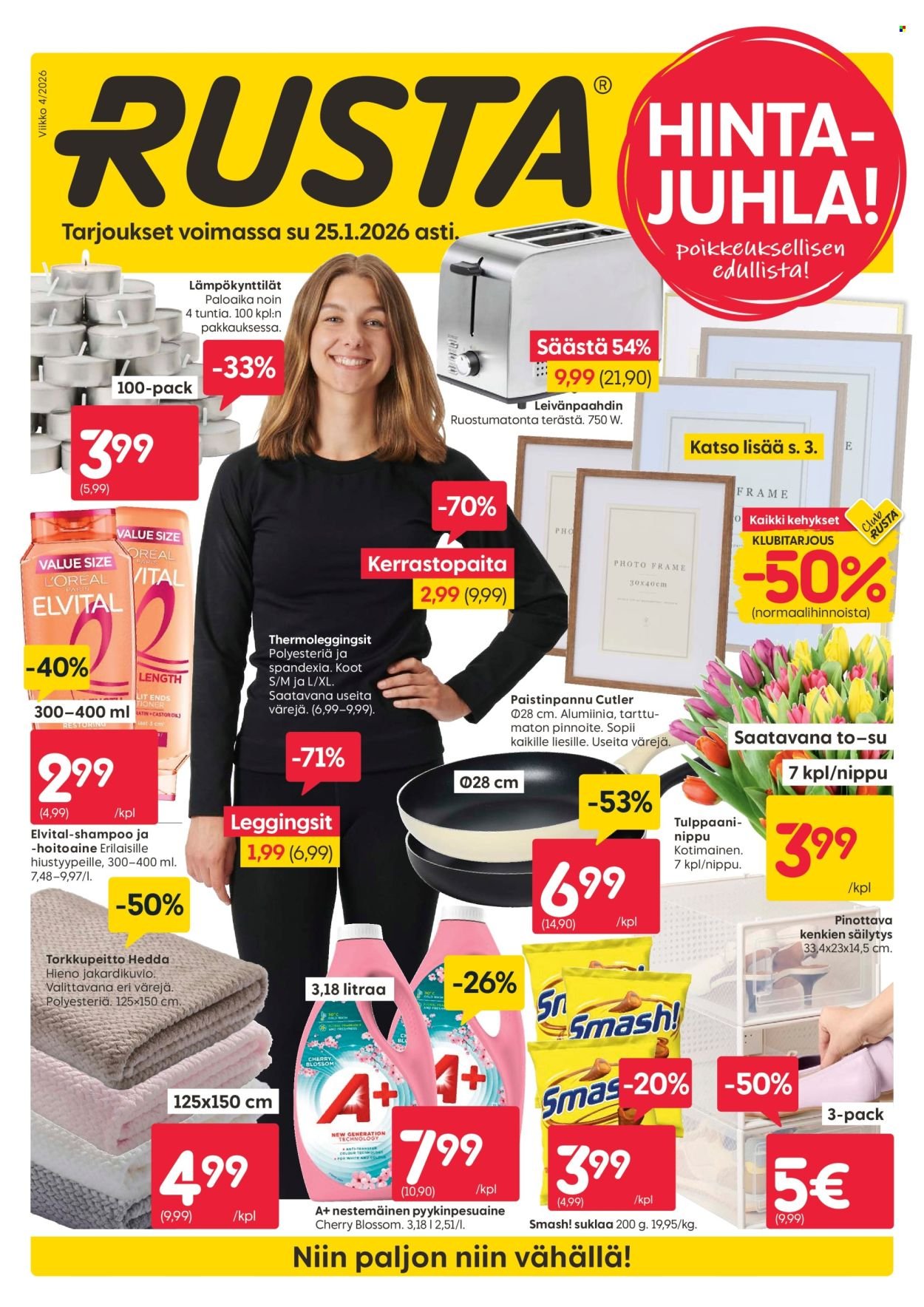 RUSTA tarjoukset - Alkaen MA 19.1.2026