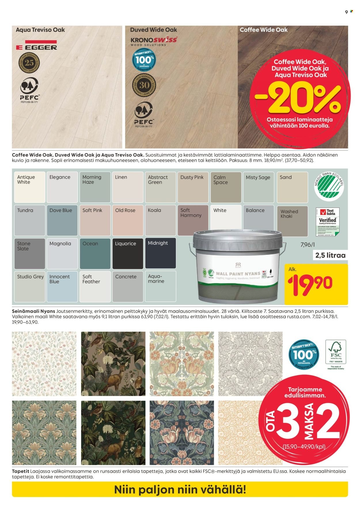 RUSTA tarjoukset - Alkaen MA 19.1.2026