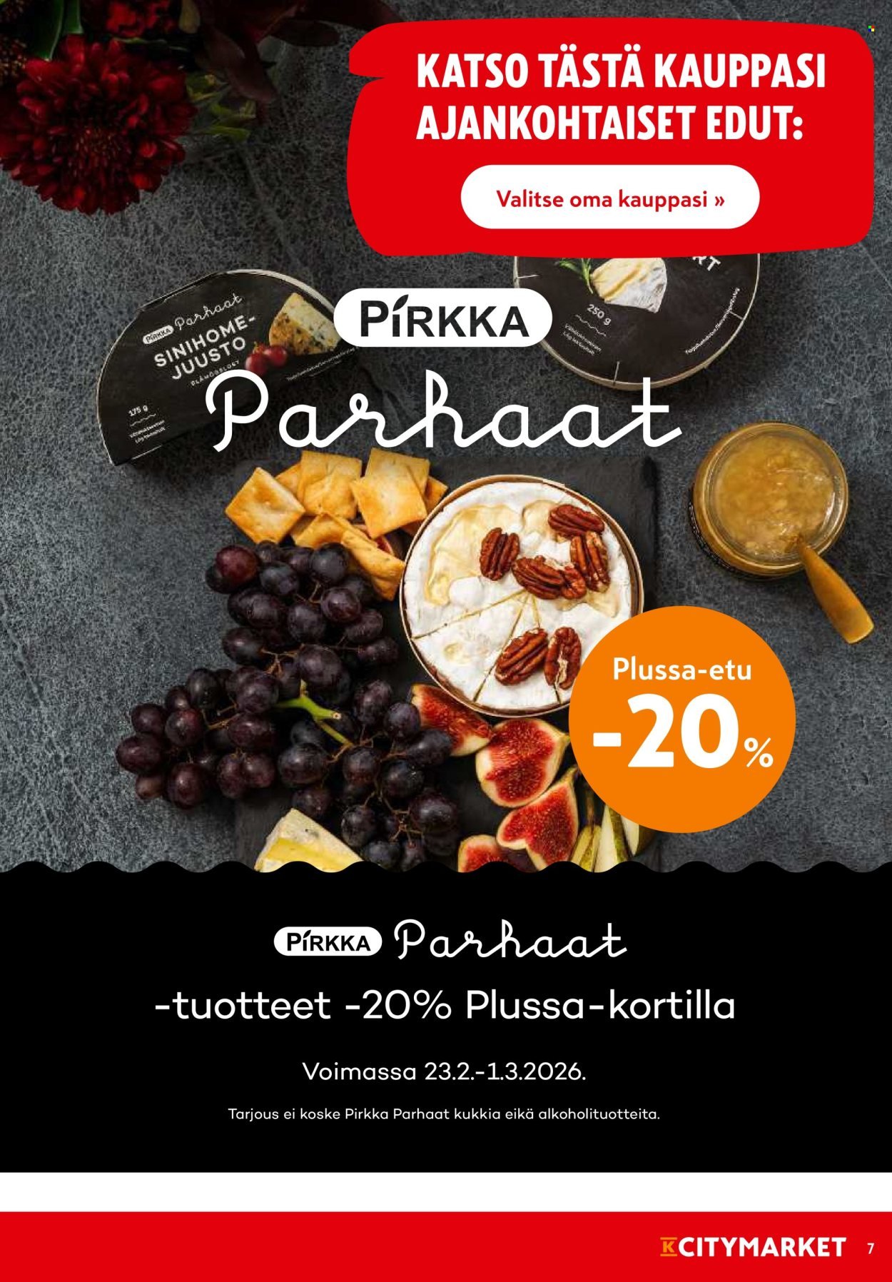 K-CITYMARKET tarjoukset - Alkaen TO 26.2.2026