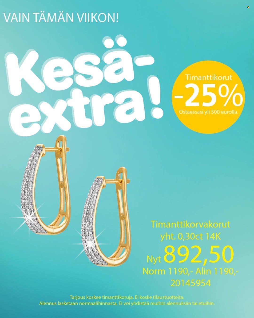 KULTAJOUSI tarjoukset - Kesäkuu 2026