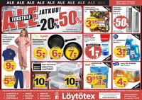 LÖYTÖTEX tarjoukset - Alkaen TI 30.12.2025