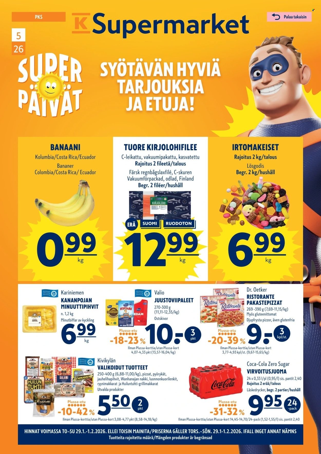 K-SUPERMARKET tarjoukset - Syötävän hyviä tarjouksia ja etuja
