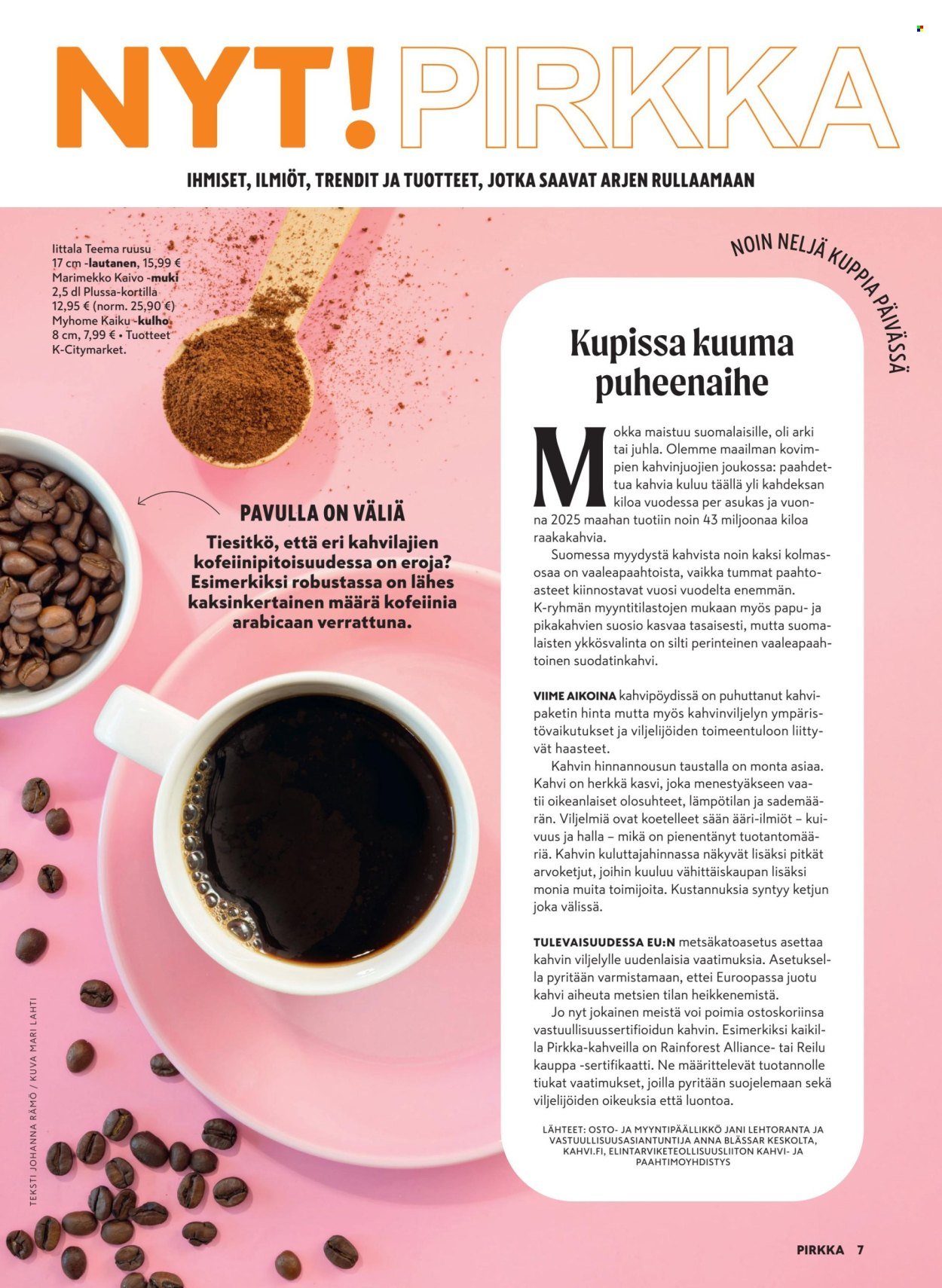K-CITYMARKET tarjoukset - Pirkka