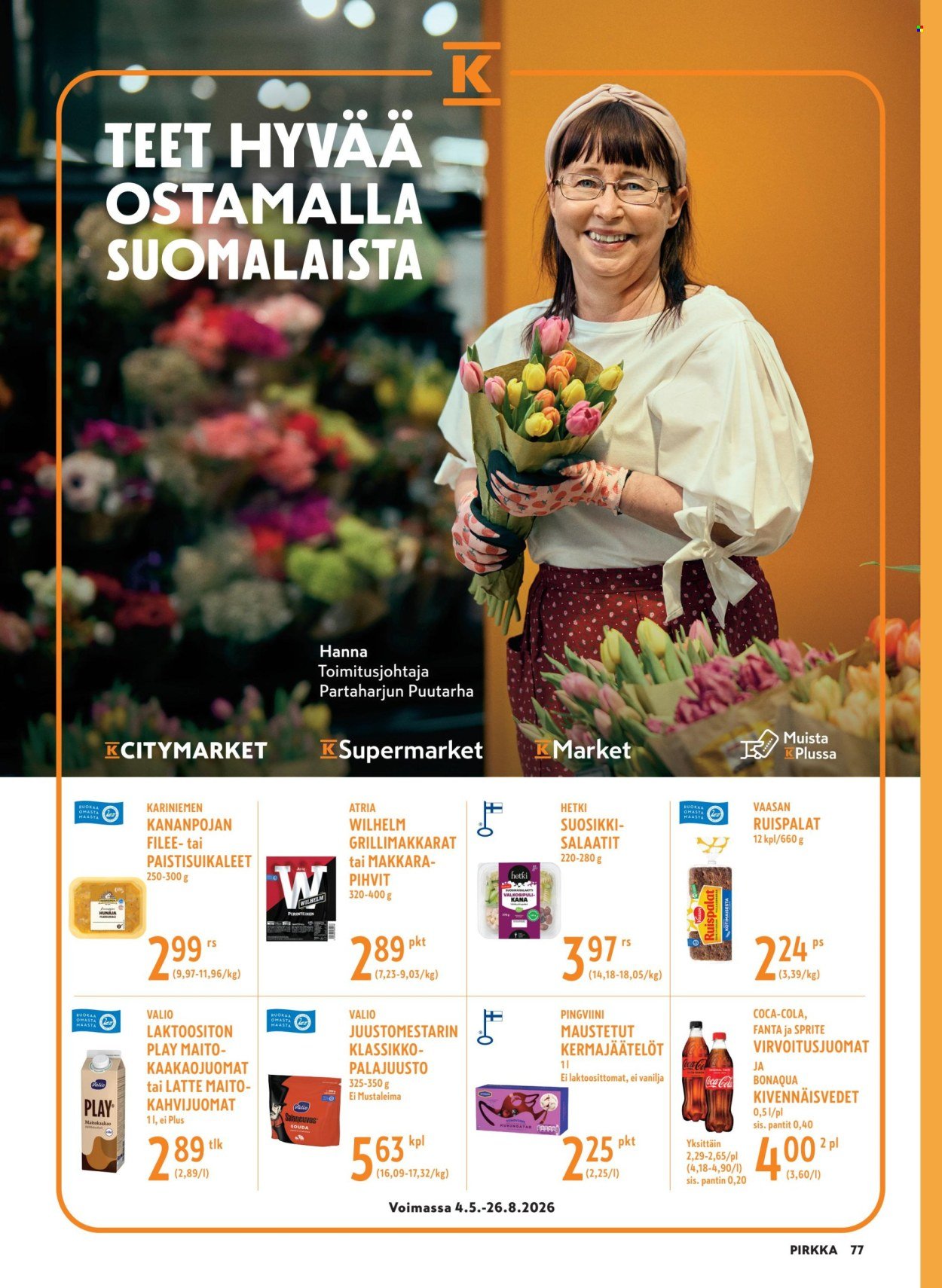 K-CITYMARKET tarjoukset - Pirkka