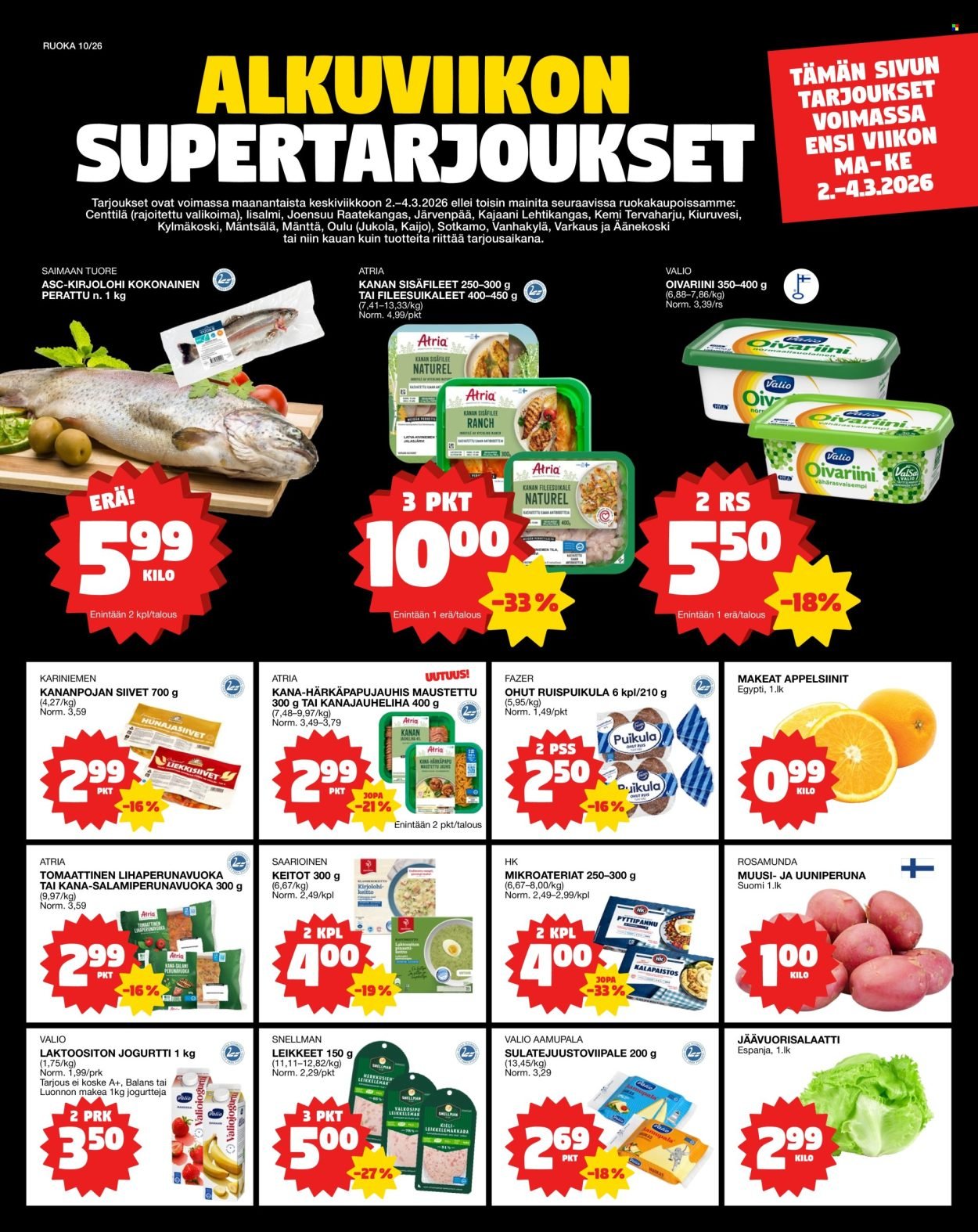 TOKMANNI tarjoukset - Ruokasanomat