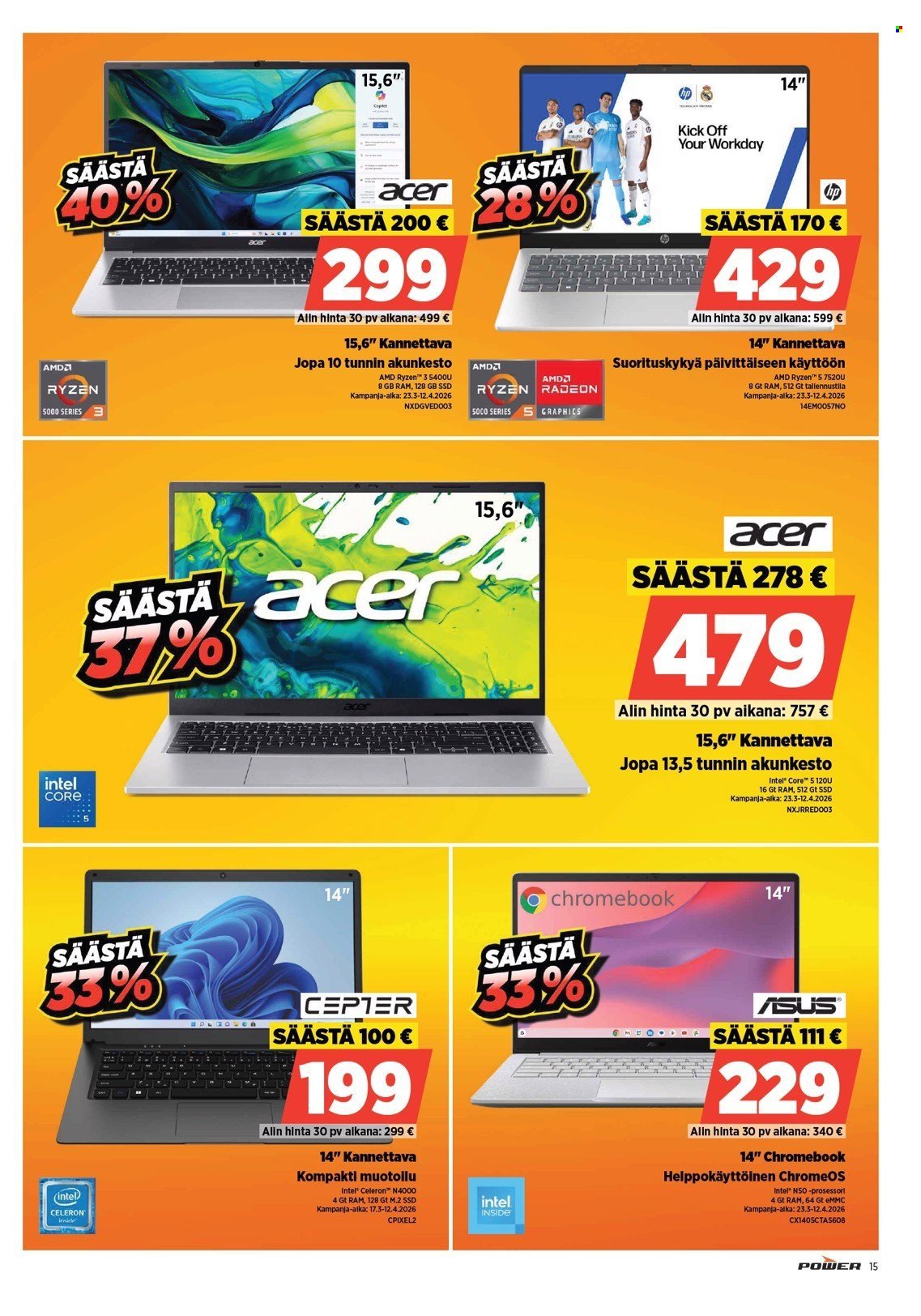 POWER tarjoukset - Huhtikuu 2026