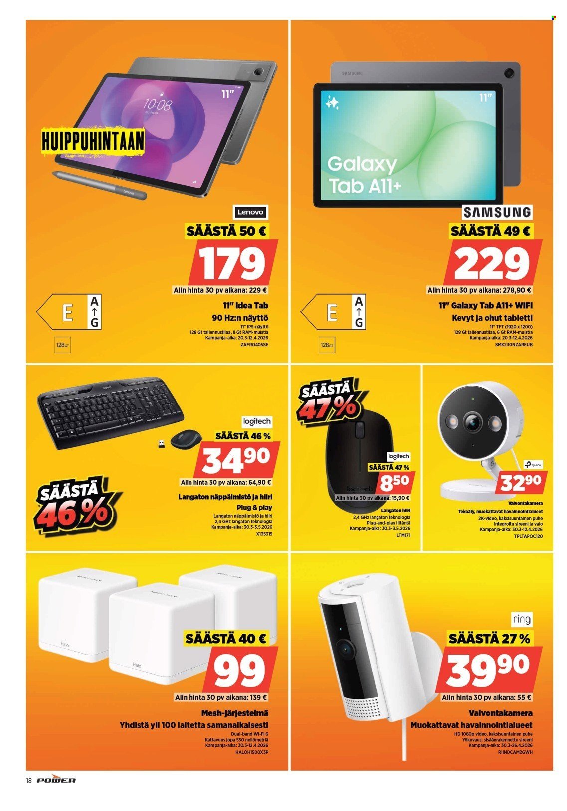 POWER tarjoukset - Huhtikuu 2026