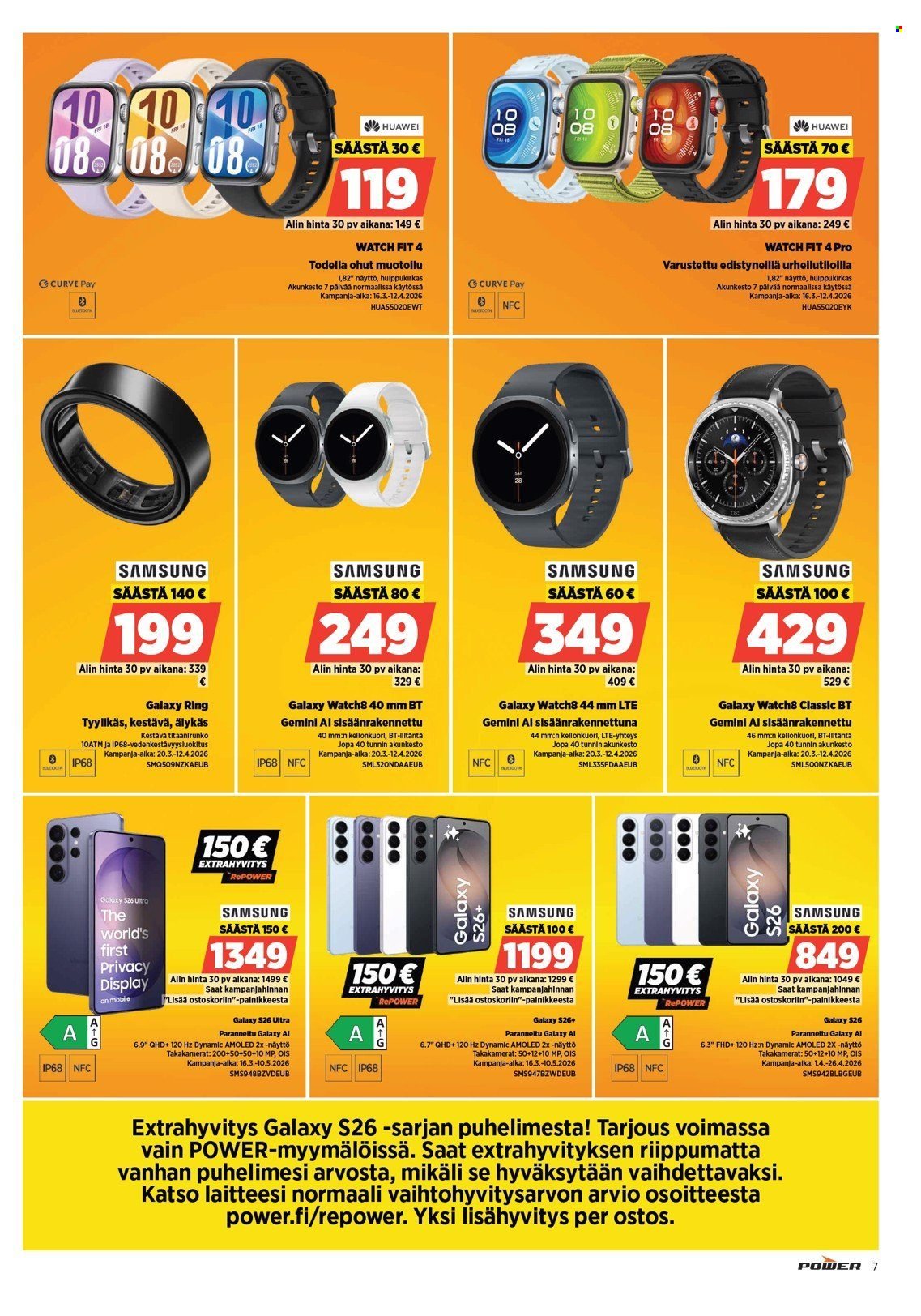 POWER tarjoukset - Huhtikuu 2026