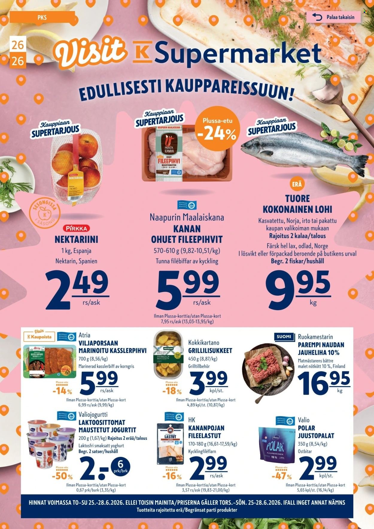 K-SUPERMARKET tarjoukset - Edullisesti kauppareissuun