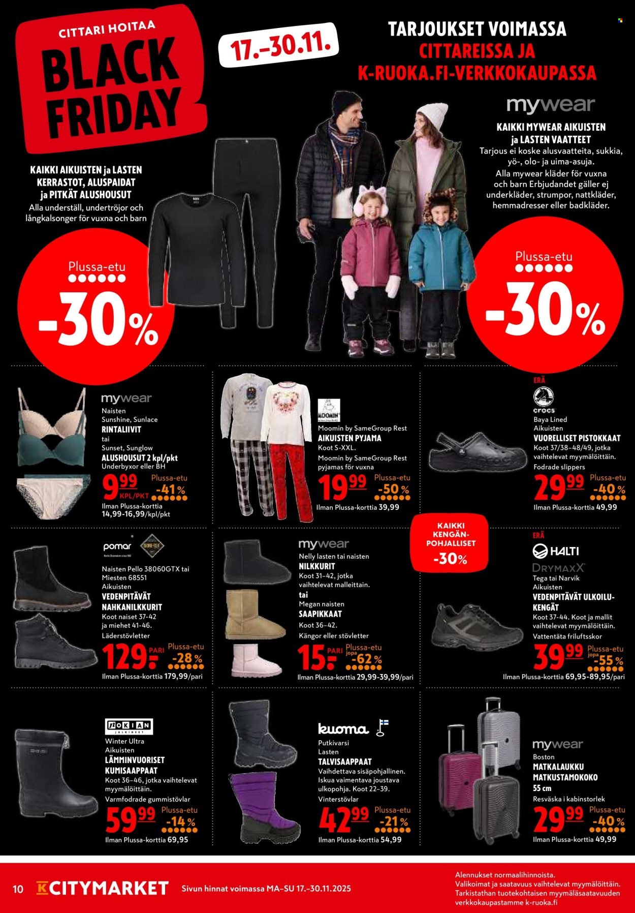 K-CITYMARKET tarjoukset - Alkaen MA 17.11.2025 (2025-11-17 - 2025-11-30)