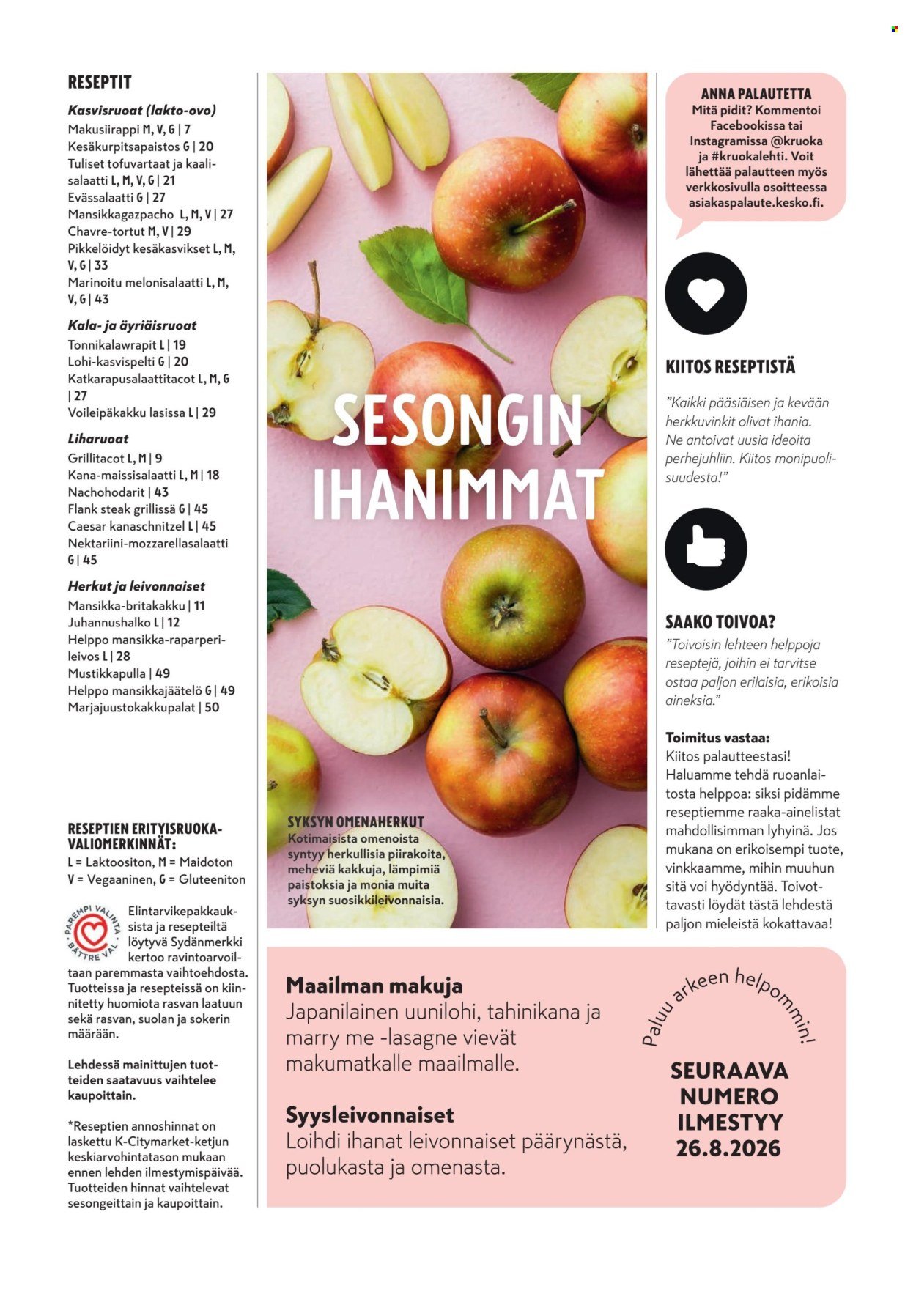 K-MARKET tarjoukset - K-Ruoka