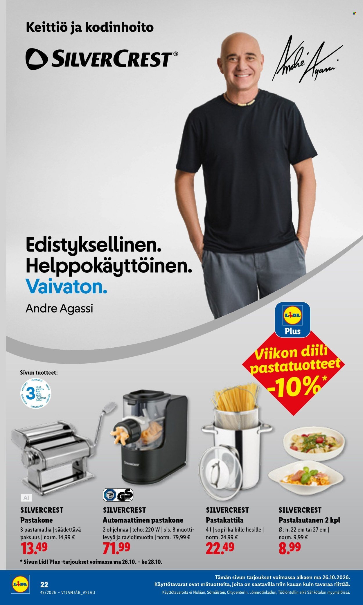 LIDL tarjoukset - Alkaen MA 26.10.2026