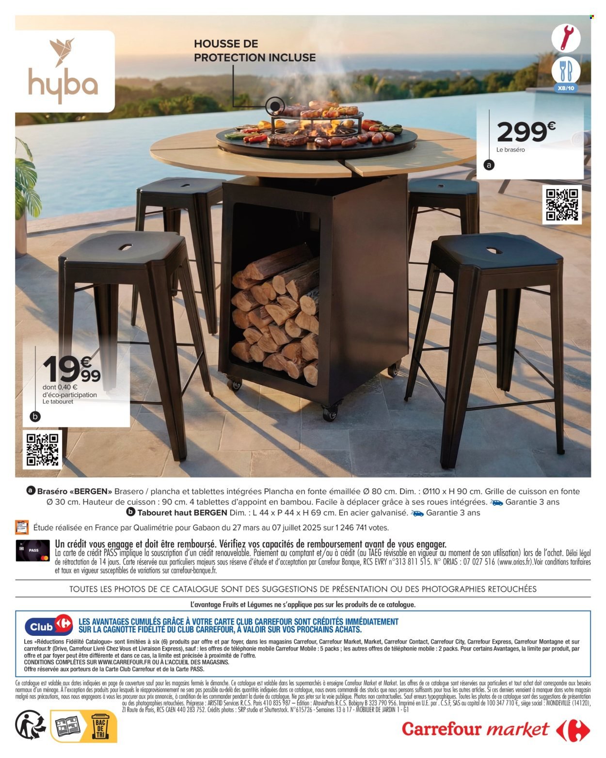 Catalogue CARREFOUR MARKET - MOBILIER DE JARDIN