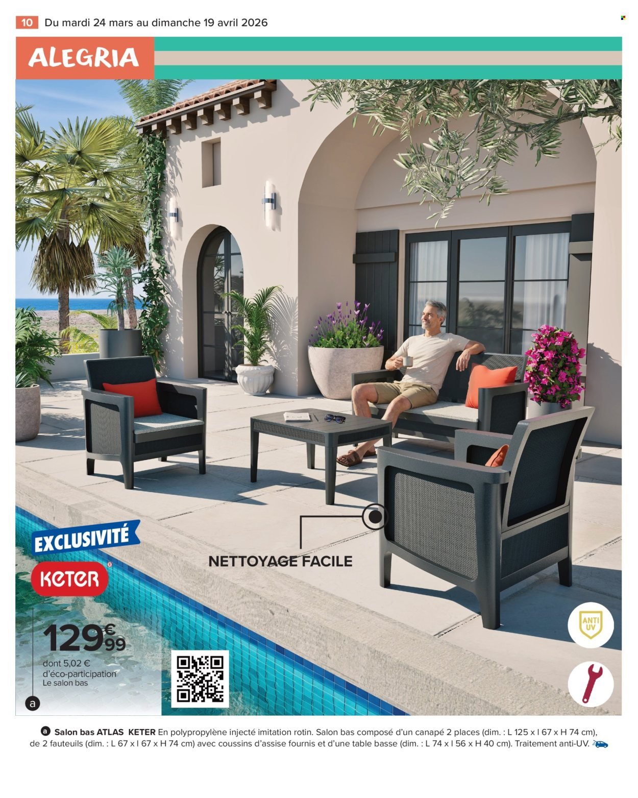 Catalogue CARREFOUR MARKET - MOBILIER DE JARDIN (2026-03-24 - 2026-04-19)