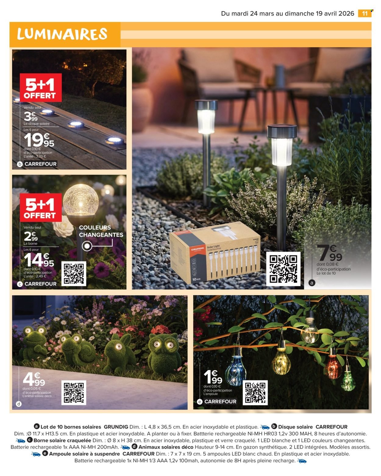 Catalogue CARREFOUR MARKET - MOBILIER DE JARDIN (2026-03-24 - 2026-04-19)