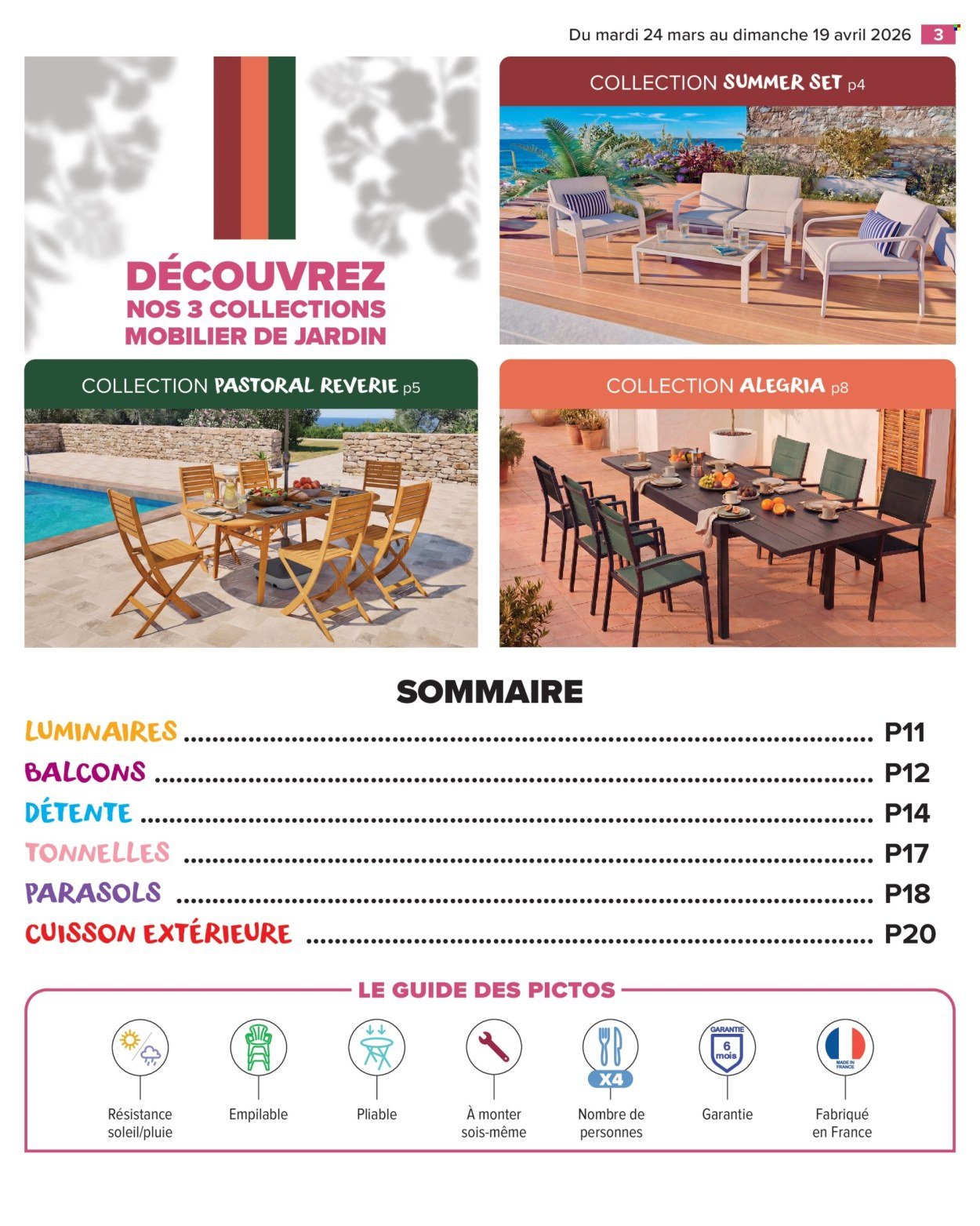 Catalogue CARREFOUR MARKET - MOBILIER DE JARDIN