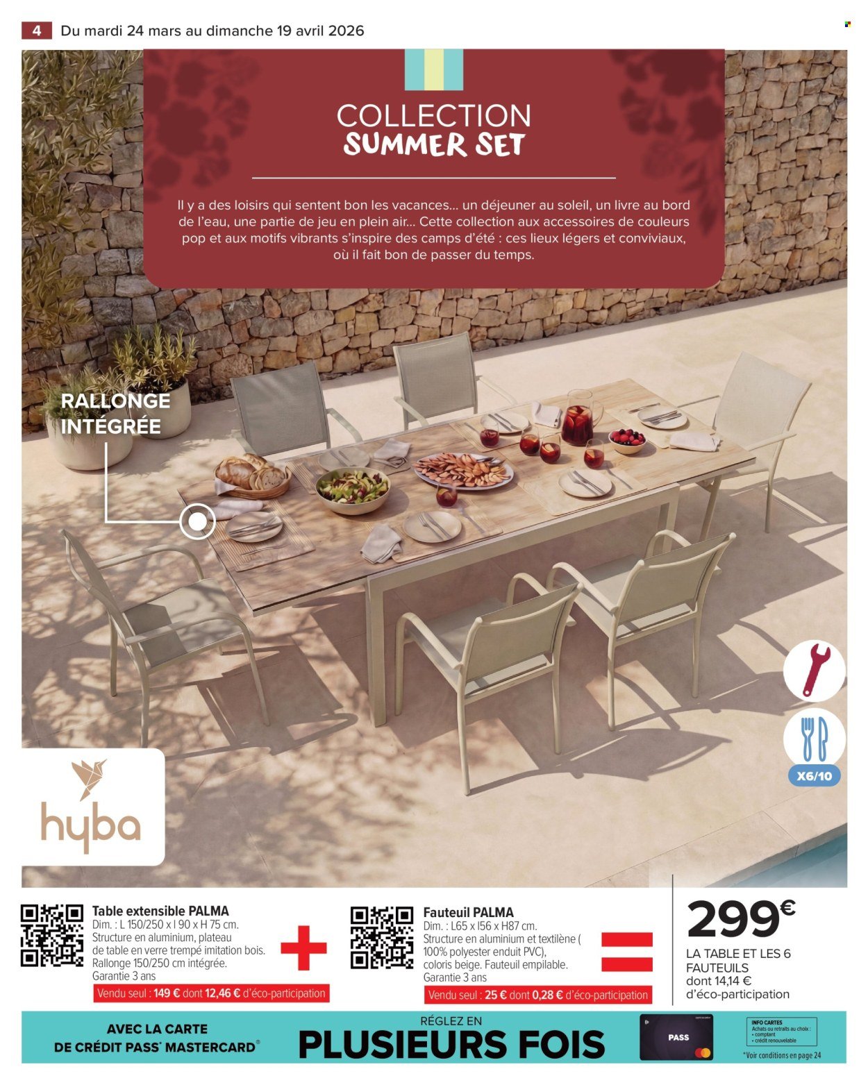 Catalogue CARREFOUR MARKET - MOBILIER DE JARDIN