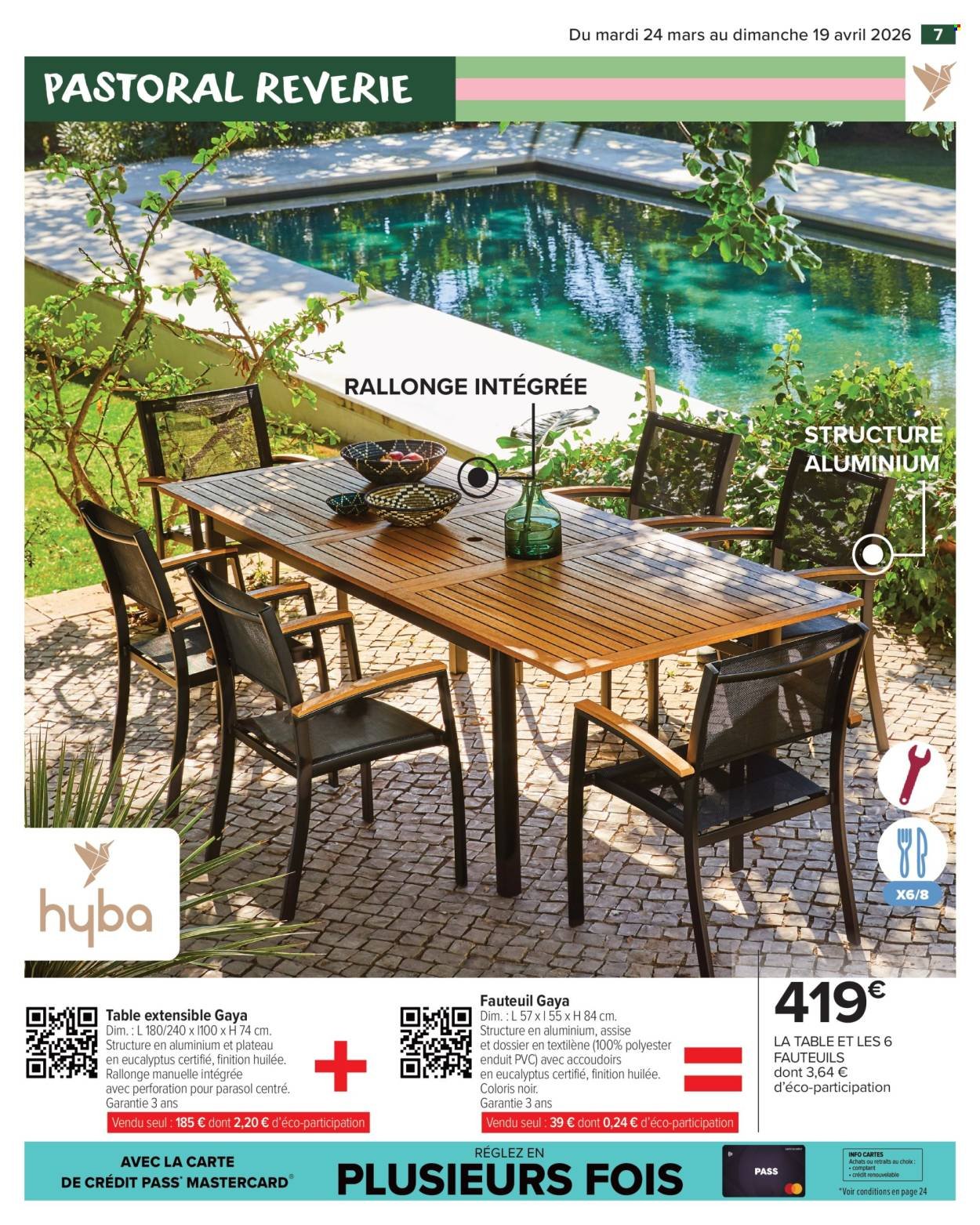 Catalogue CARREFOUR MARKET - MOBILIER DE JARDIN (2026-03-24 - 2026-04-19)