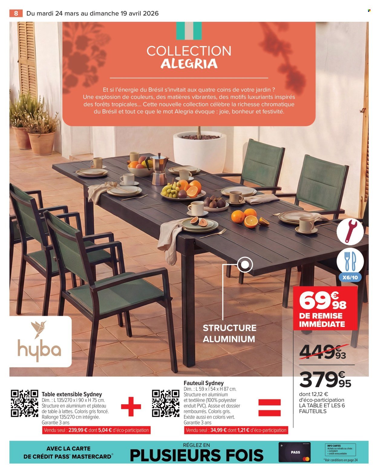 Catalogue CARREFOUR MARKET - MOBILIER DE JARDIN (2026-03-24 - 2026-04-19)