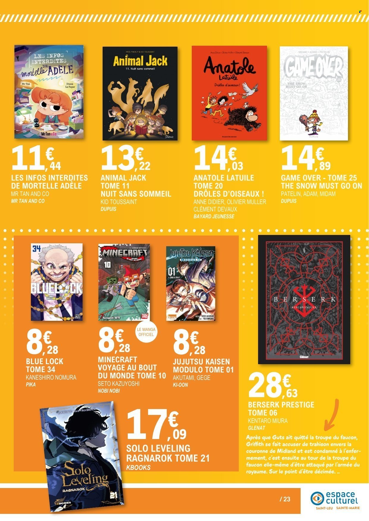 Catalogue E.LECLERC - Du mardi 22 septembre 2026