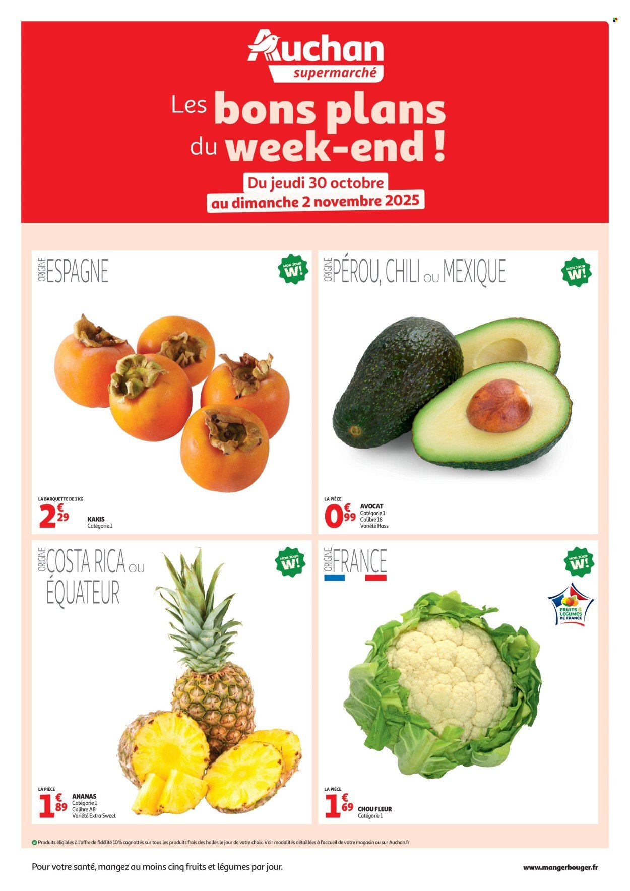 Catalogue AUCHAN - Les bons plans du week-end dans votre super !