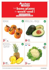 Catalogue AUCHAN - Les bons plans du week-end dans votre super !