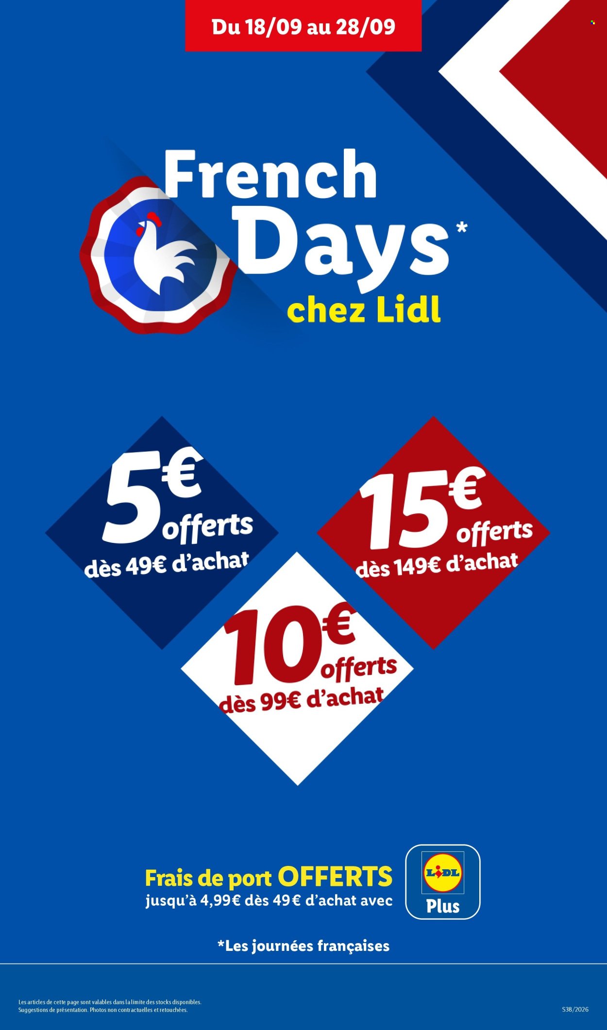 Catalogue LIDL - Les Exclus Web de la semaine
