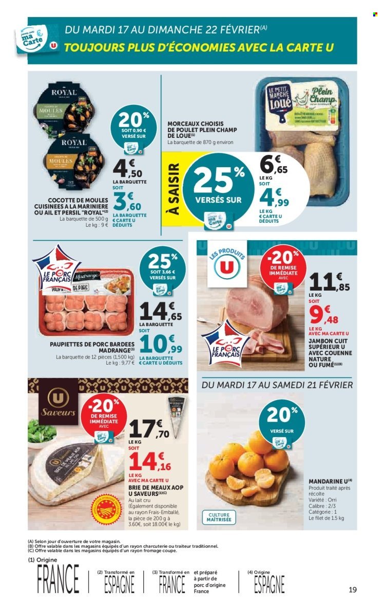 Catalogue SUPER U - Les prix bas de la semaine (2026-02-17 - 2026-03-01)