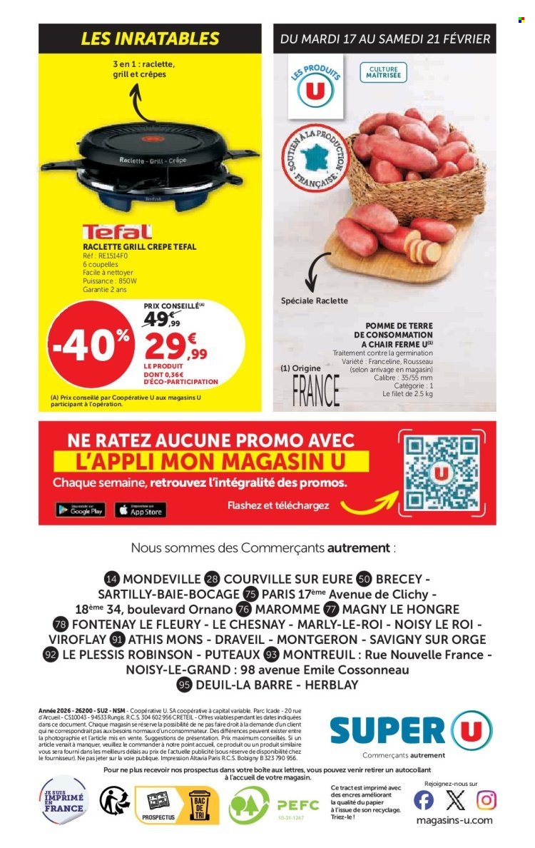 Catalogue SUPER U - Les prix bas de la semaine