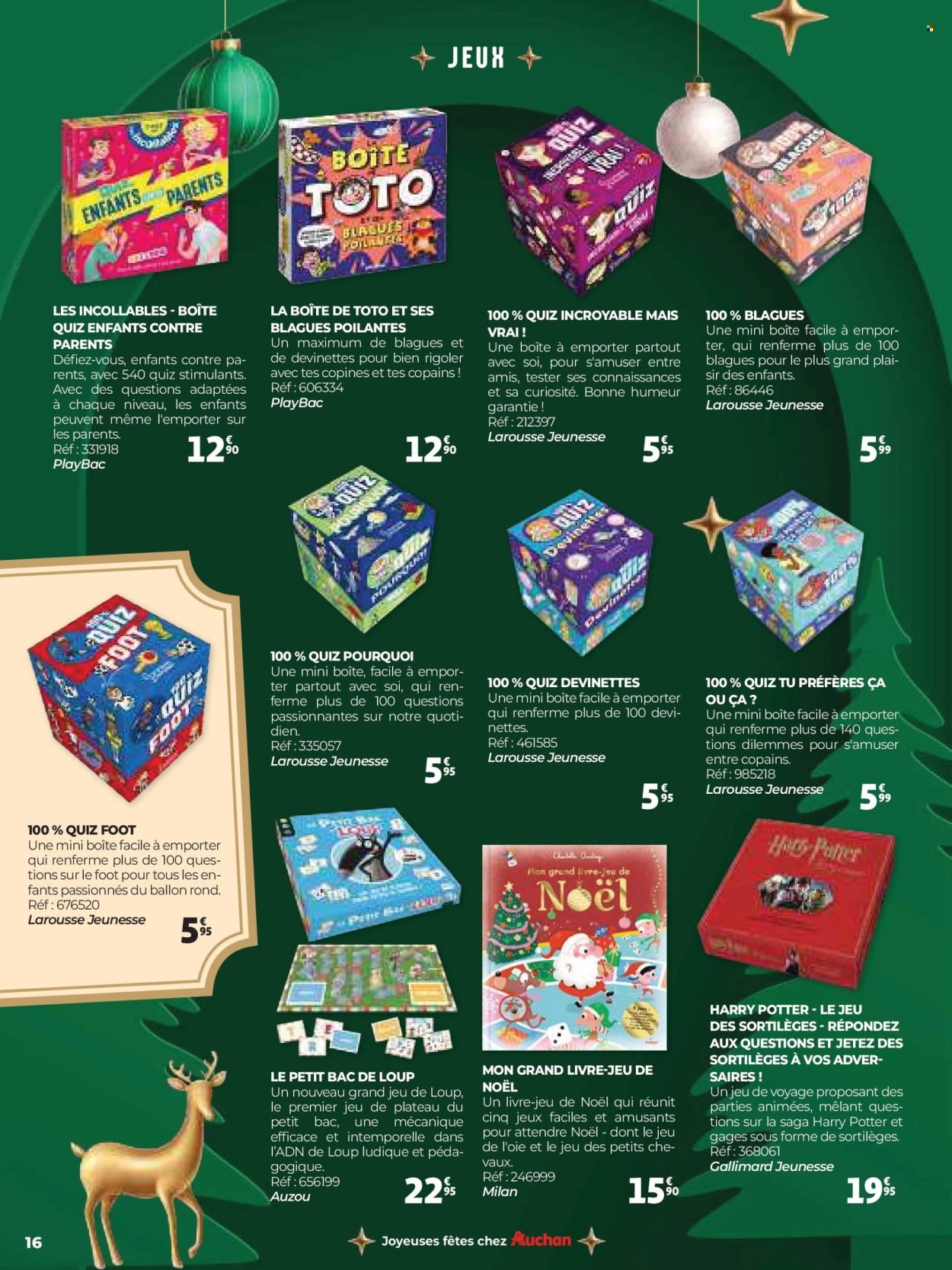 Catalogue AUCHAN - Un Noël d'histoires et d'émotions