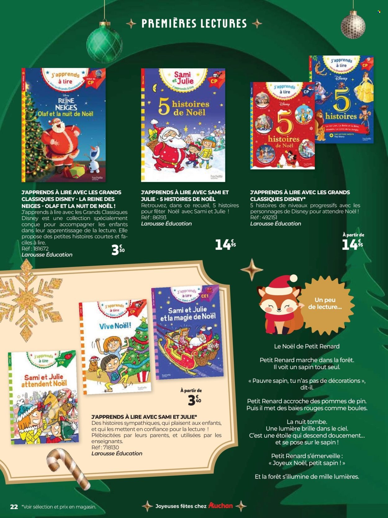 Catalogue AUCHAN - Un Noël d'histoires et d'émotions