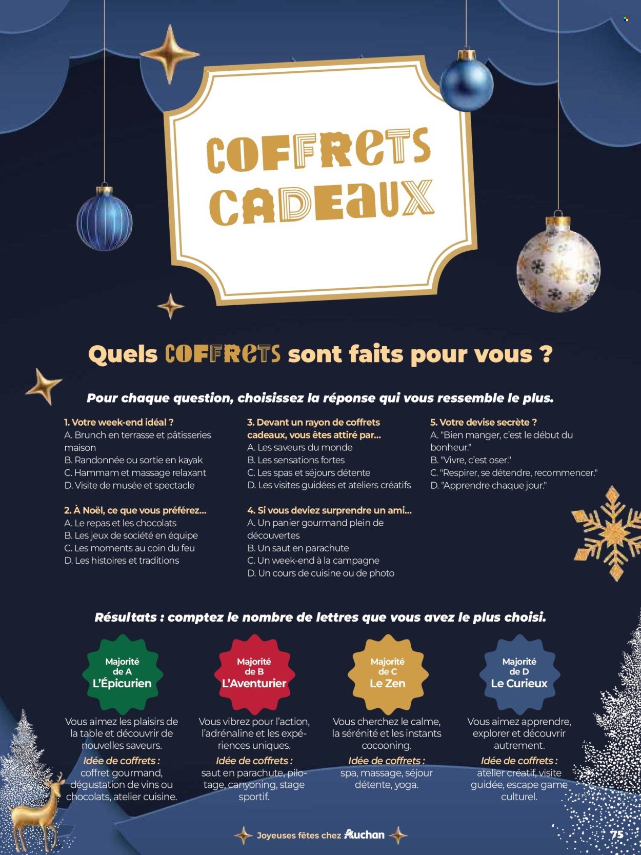 Catalogue AUCHAN - Un Noël d'histoires et d'émotions