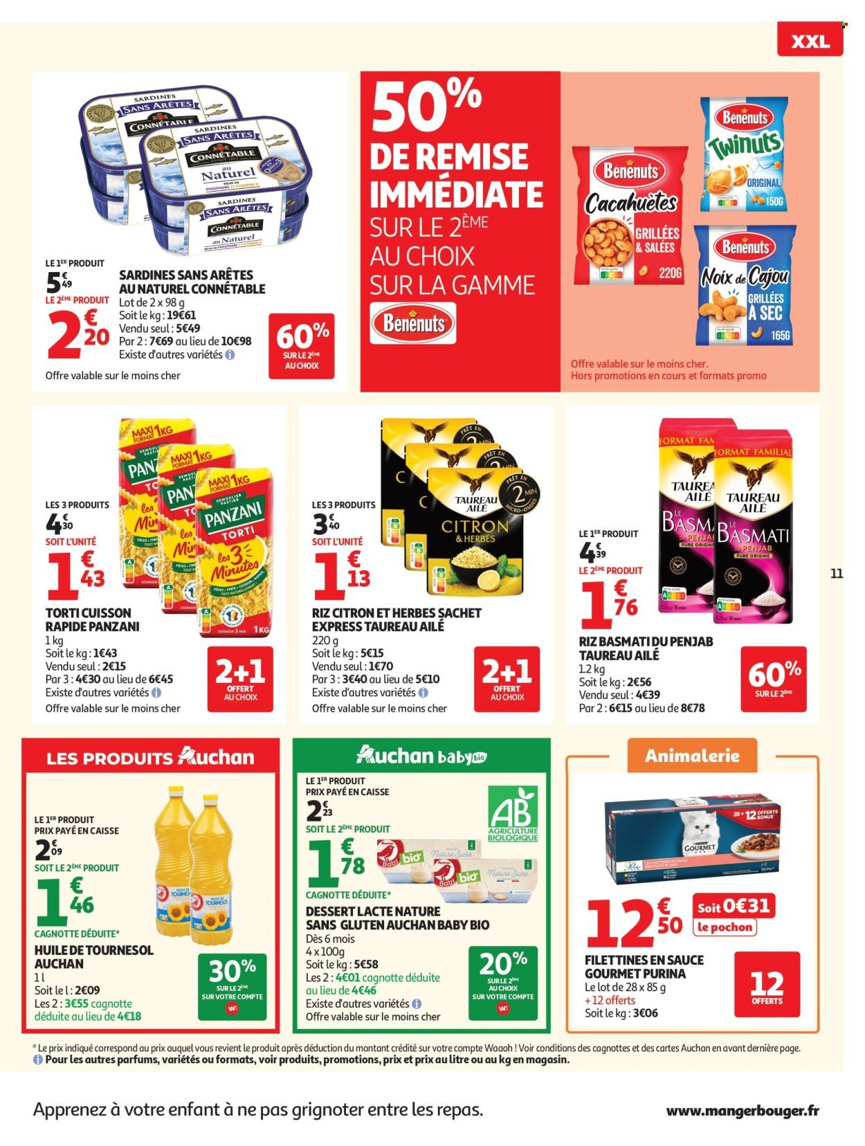 Catalogue AUCHAN - Promos XXL halles supers