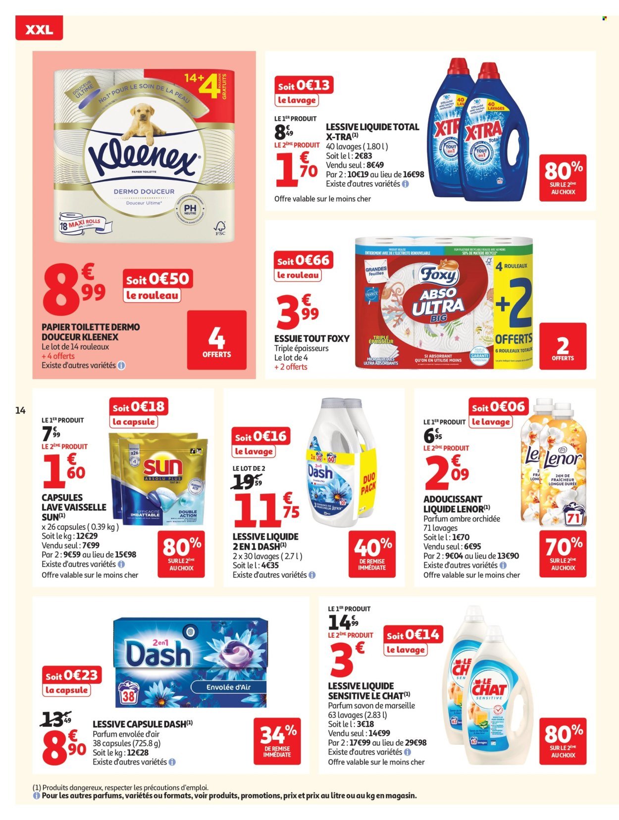Catalogue AUCHAN - Promos XXL halles supers