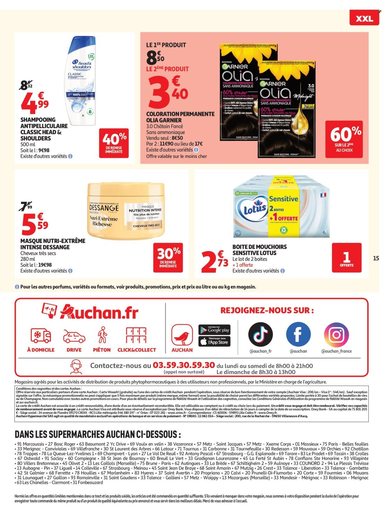 Catalogue AUCHAN - Promos XXL halles supers