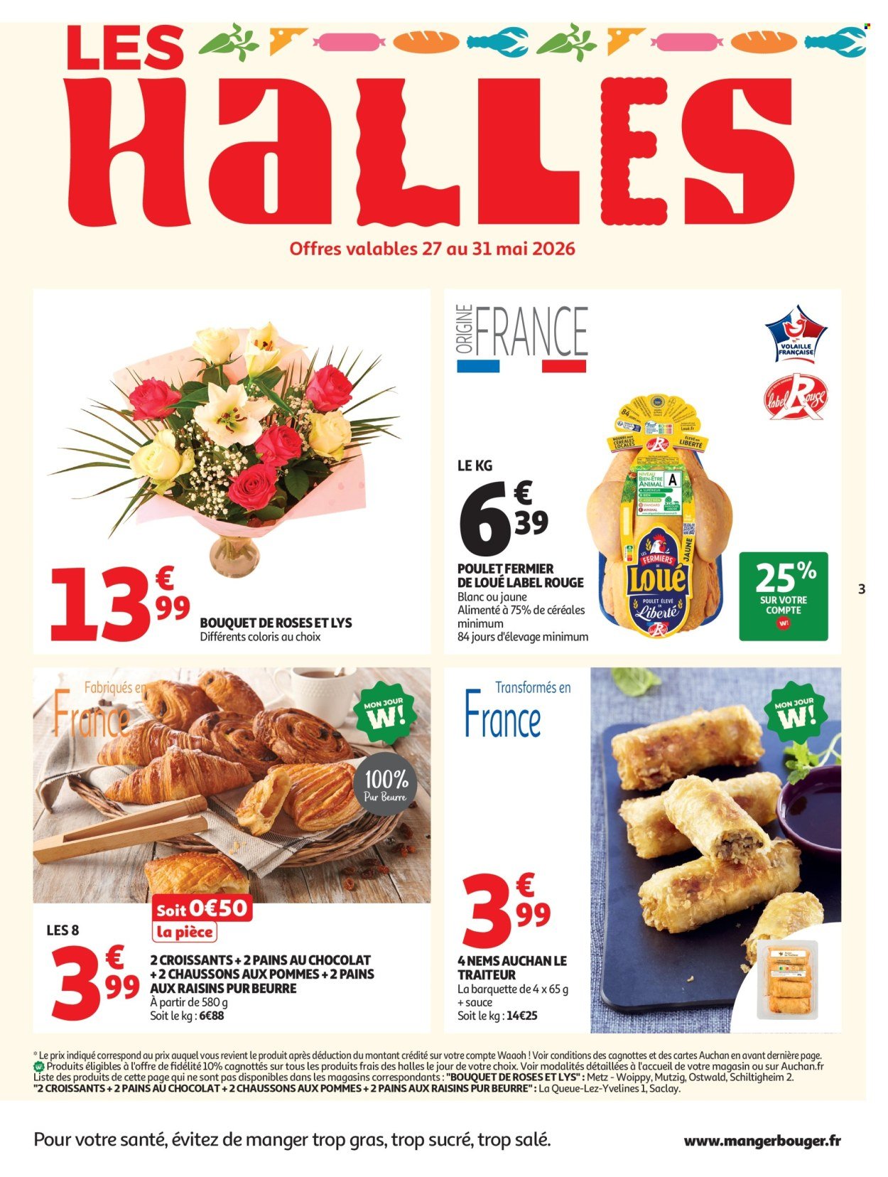 Catalogue AUCHAN - Promos XXL halles supers