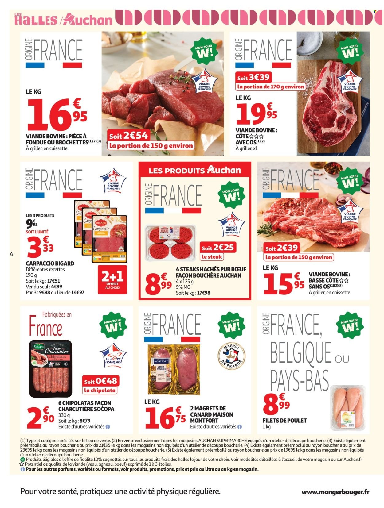 Catalogue AUCHAN - Promos XXL halles supers