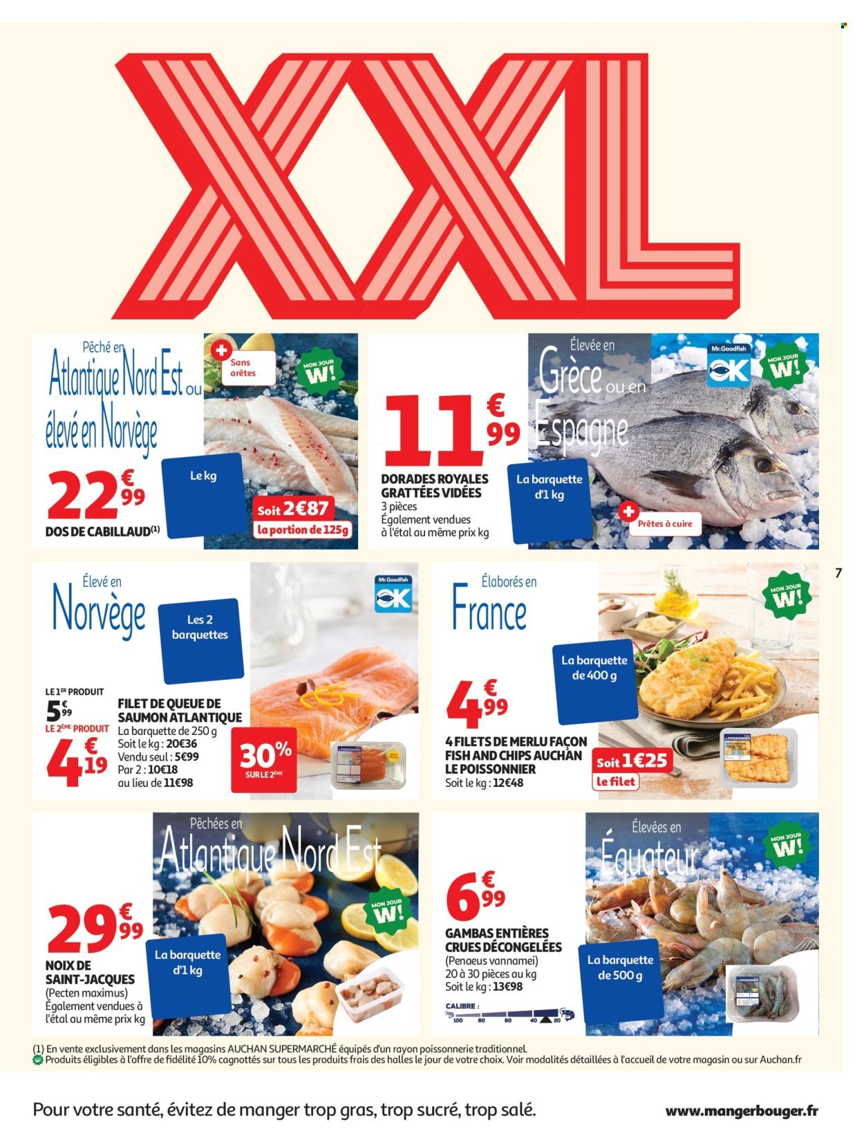 Catalogue AUCHAN - Promos XXL halles supers