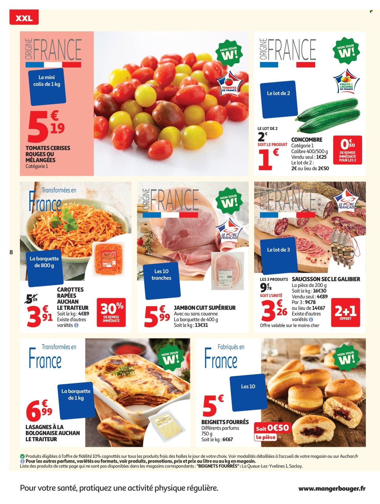 Catalogue AUCHAN - Promos XXL halles supers